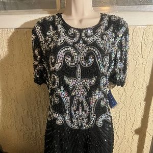 Vintage Women’s Beaded Dress Size Small
